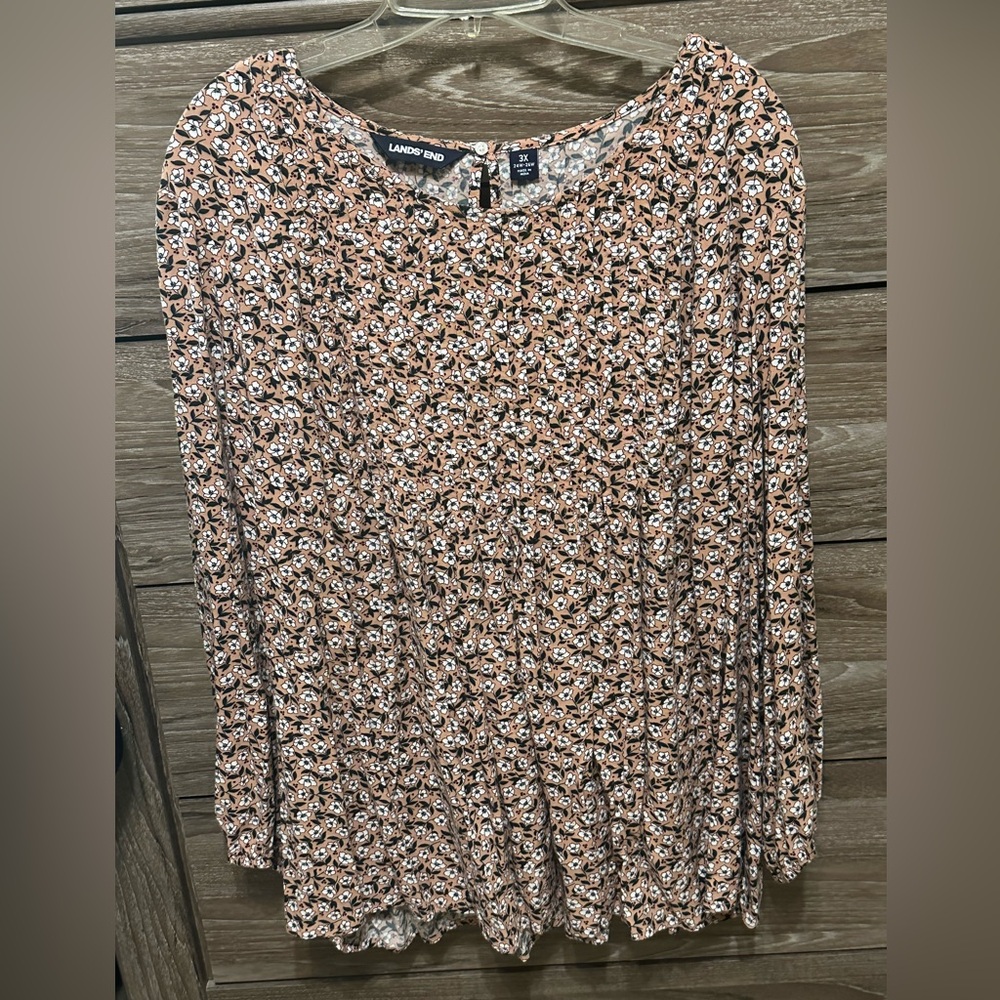 Lands End 3X top